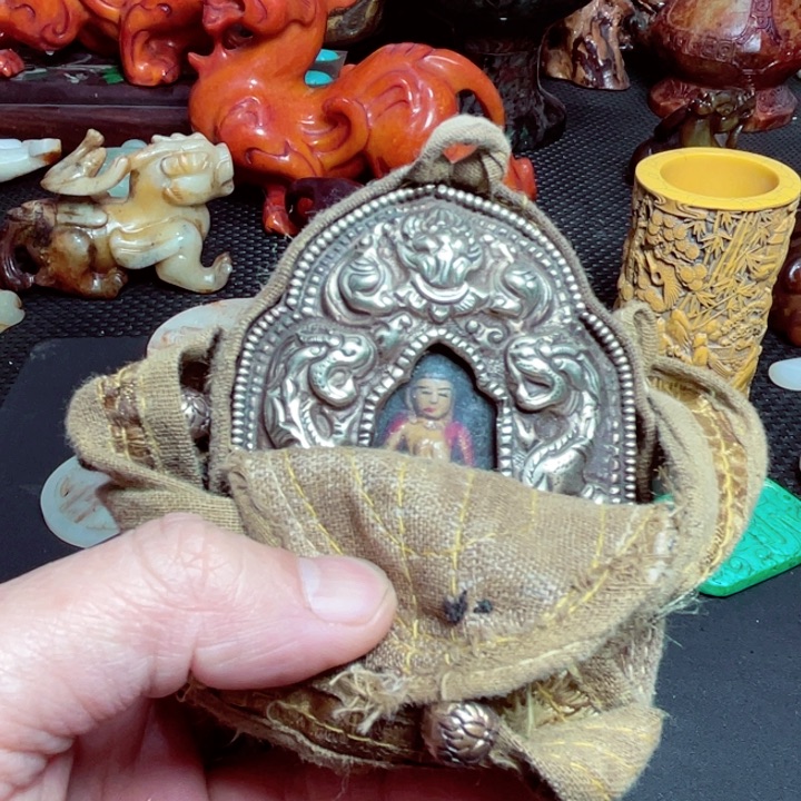 滴血莲花菩提把件