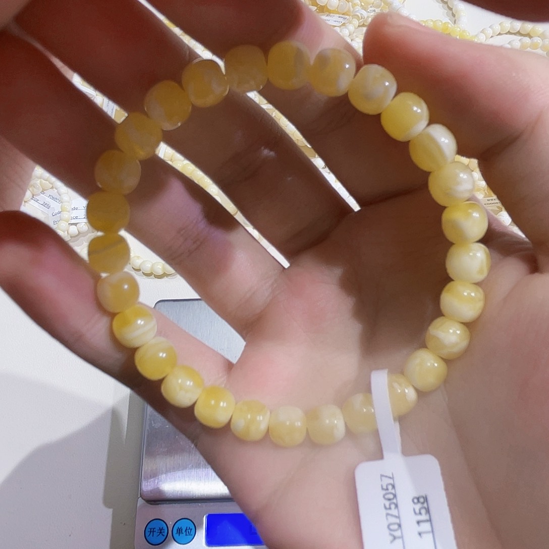 手链琥珀未镶嵌211111