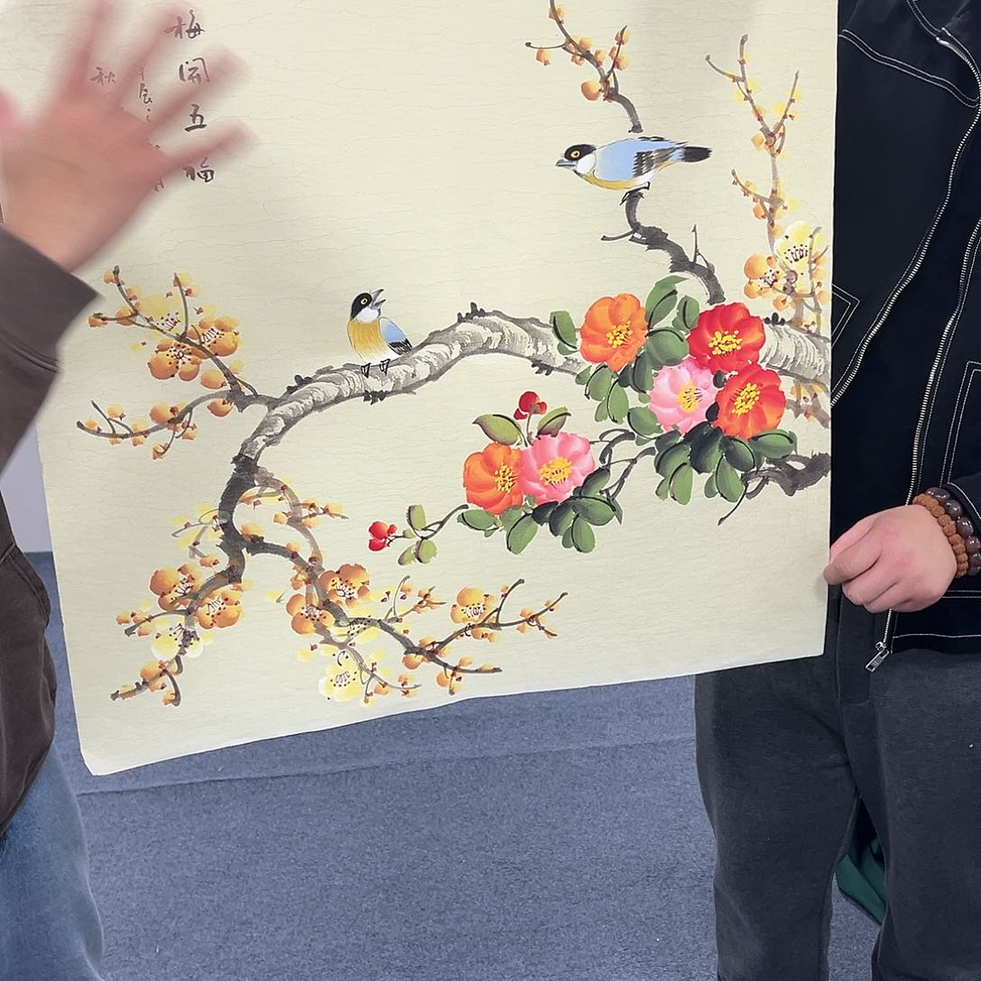 国画宣纸国画纯手绘作品