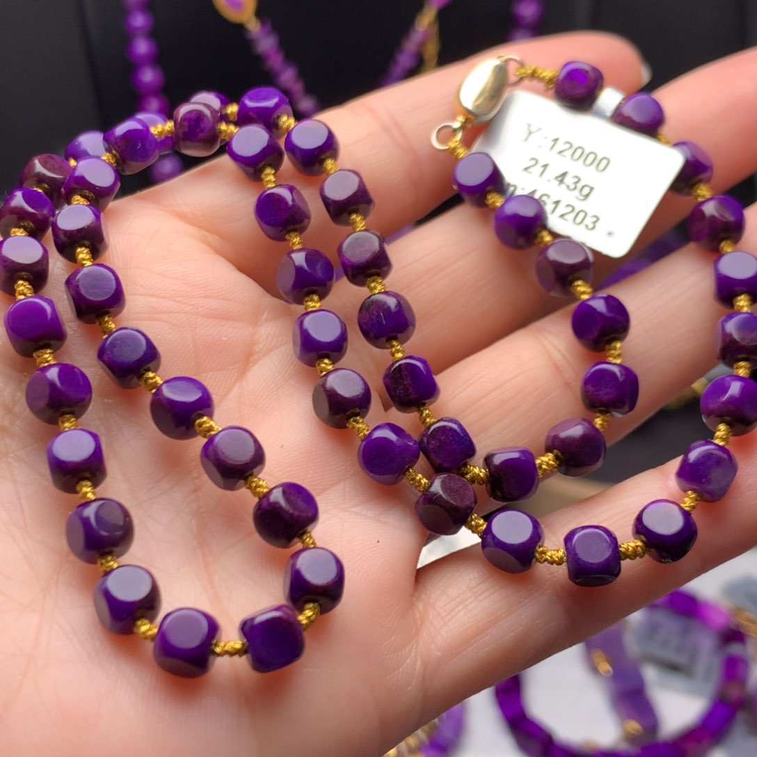 苏纪石（舒俱来）未镶嵌项链