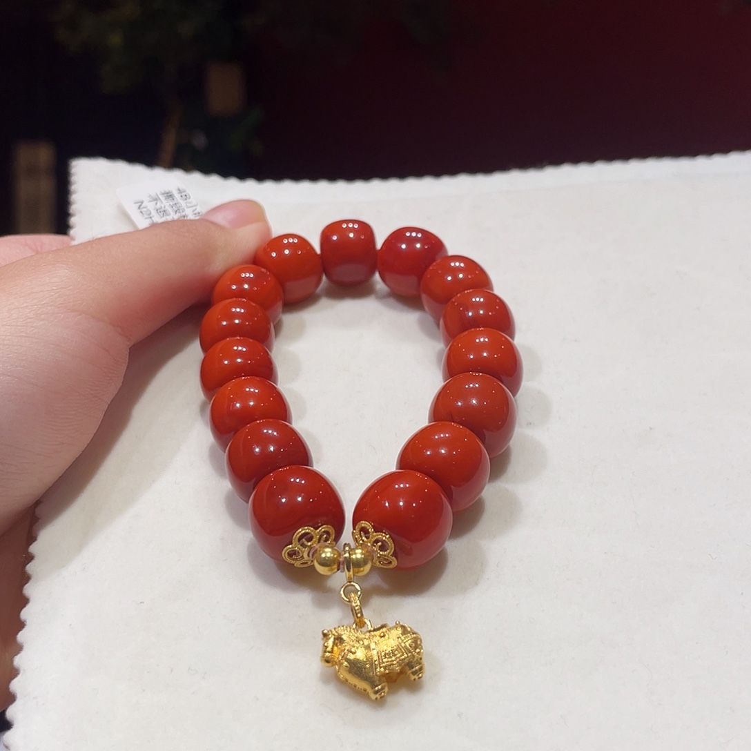 南红玛瑙未镶嵌手串