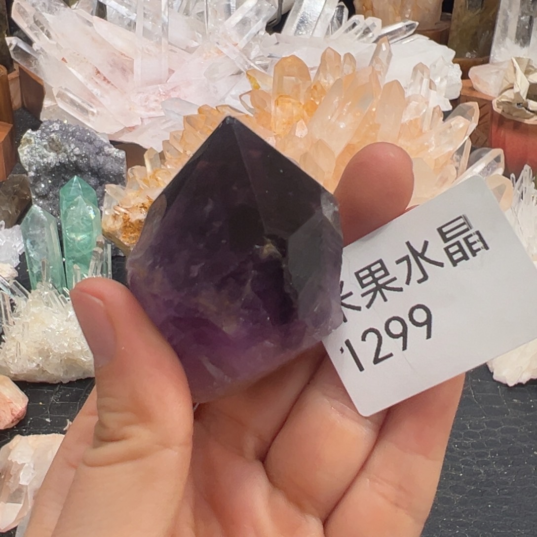 水晶未镶嵌珠宝半成品