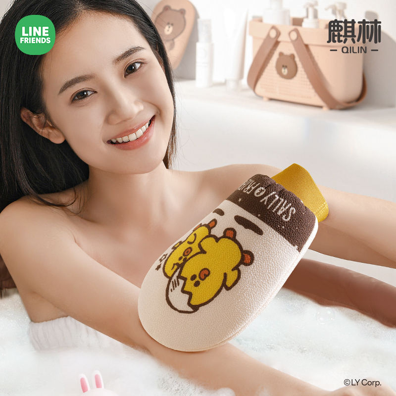 蛋壳莎莉鸡女士专用2025新款搓澡巾搓泥洗澡搓澡搓背洗澡巾
