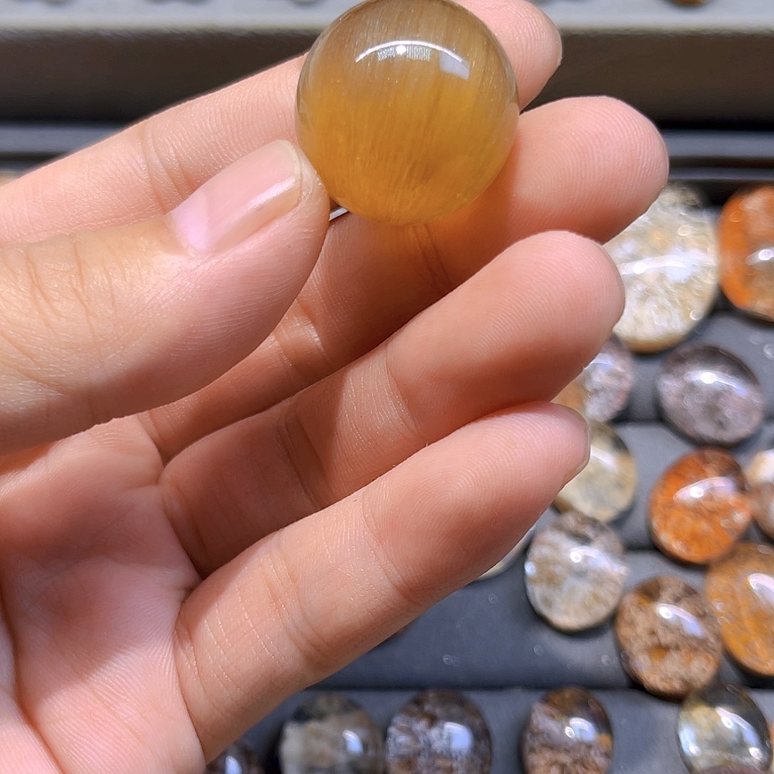 雯***雯水晶银S800镀金镶嵌戒指