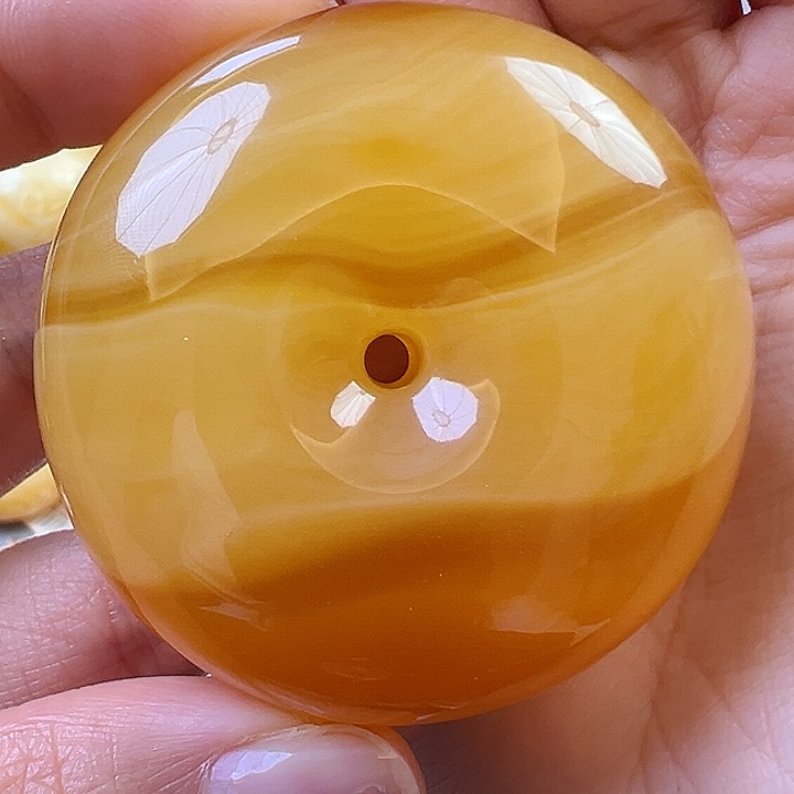 蜜蜡颈饰未镶嵌蜜蜡