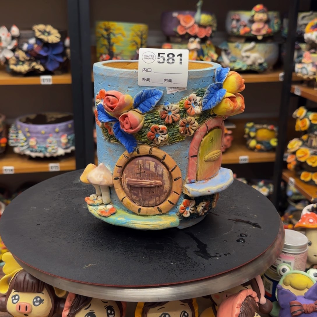 【闪购商品】粗陶手捏