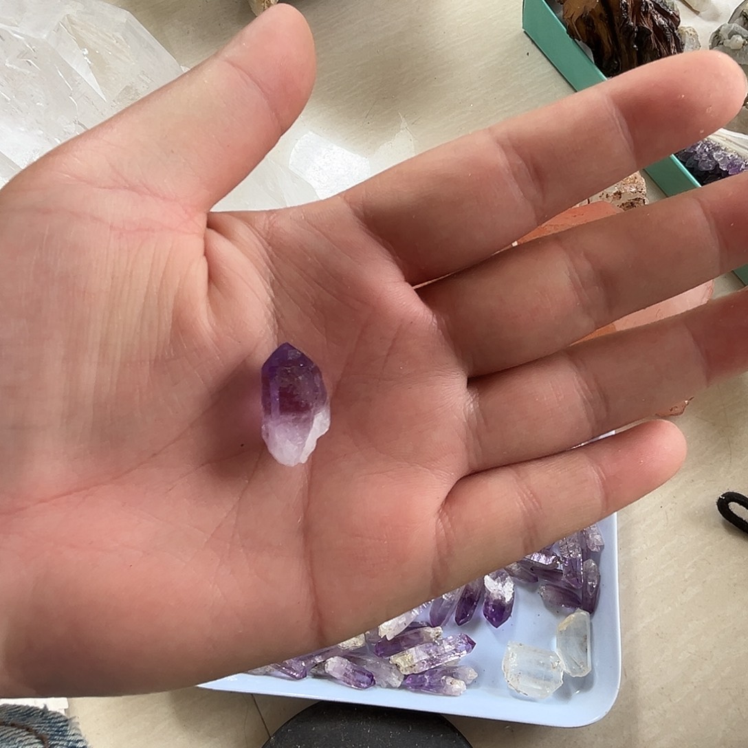 天然水晶原石未镶嵌水晶清****舞