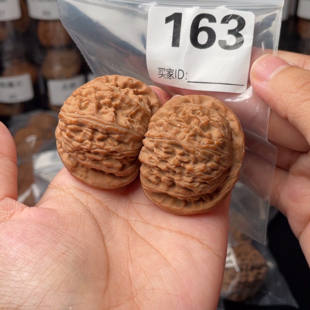 把件文玩核桃全品44闷白