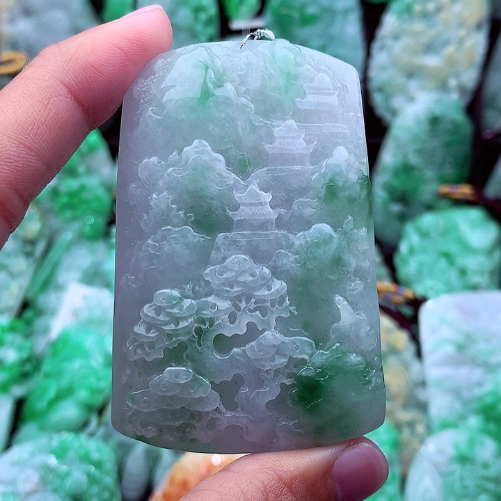 翡翠吊坠(不含链)未镶嵌