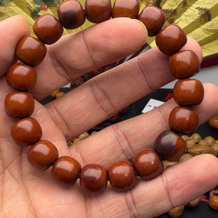 橄榄核手串/手链1.2瑕疵猴头