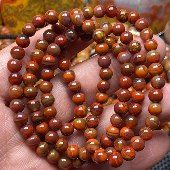 玛瑙/玉髓手串未镶嵌