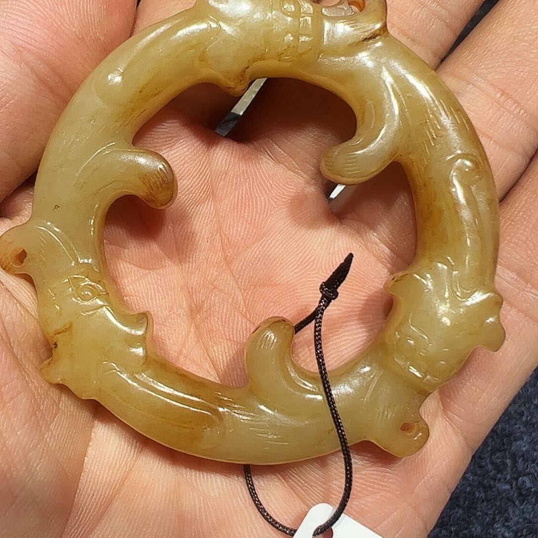 和田玉挂件未镶嵌楚*