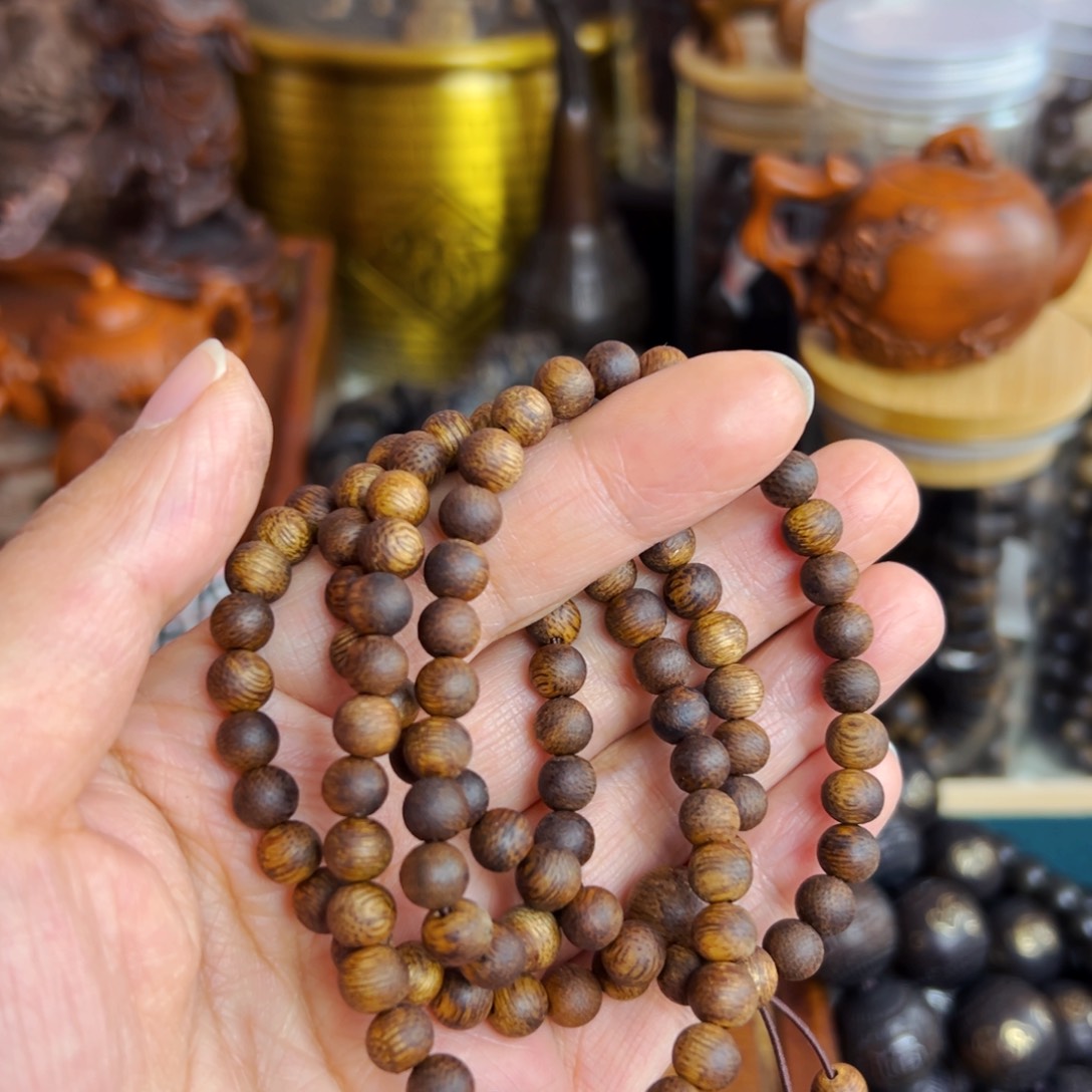 阴沉木年货节福利活动文玩手串摆件把件