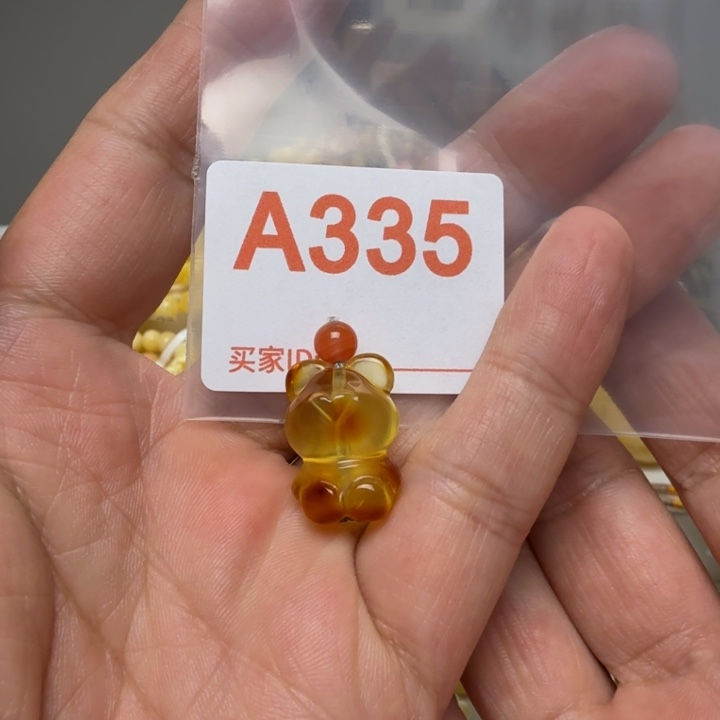 琥珀未镶嵌裸石琥珀蜜蜡配饰配珠