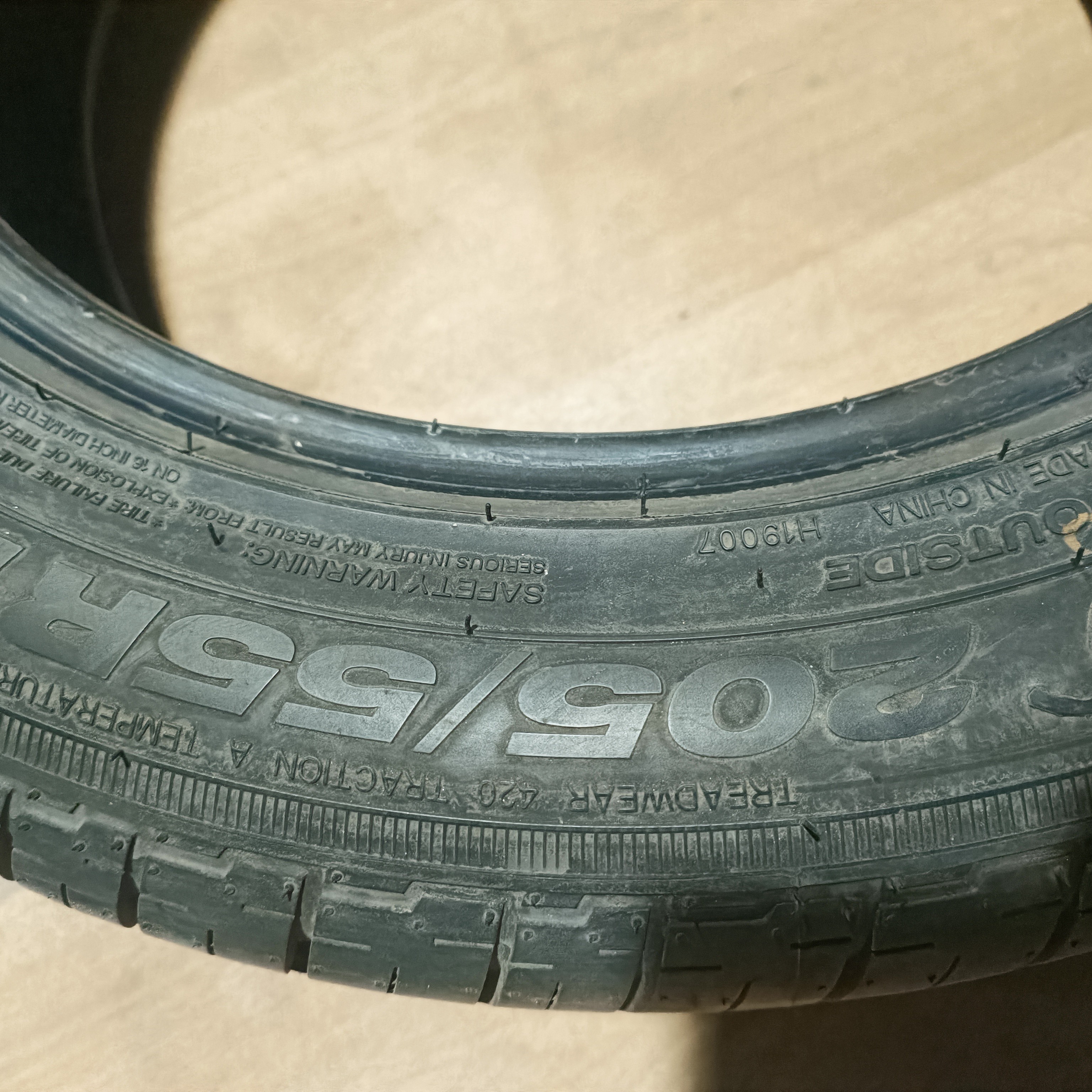 安驰轮胎205/55/16