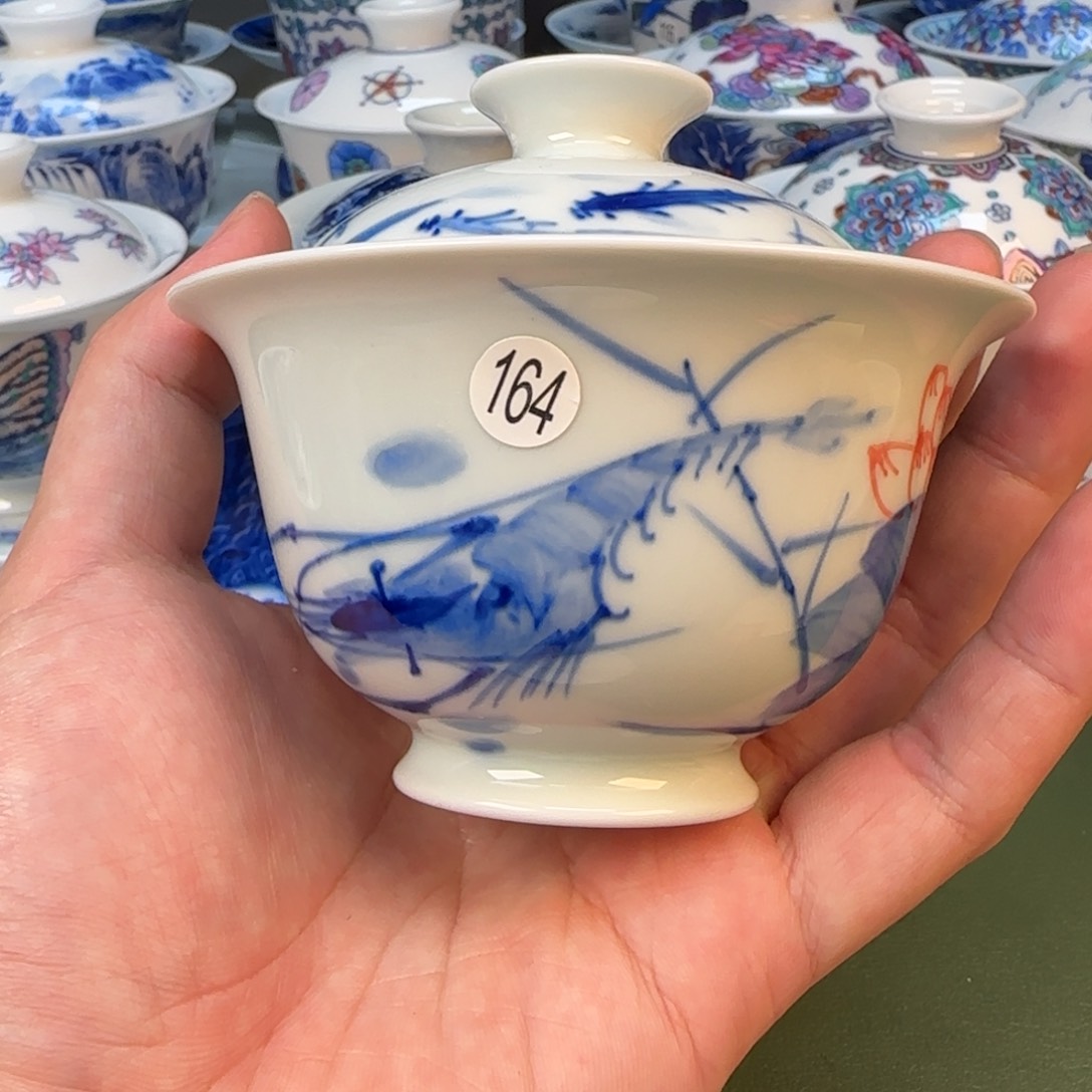 景德镇纯手工手绘茶具164