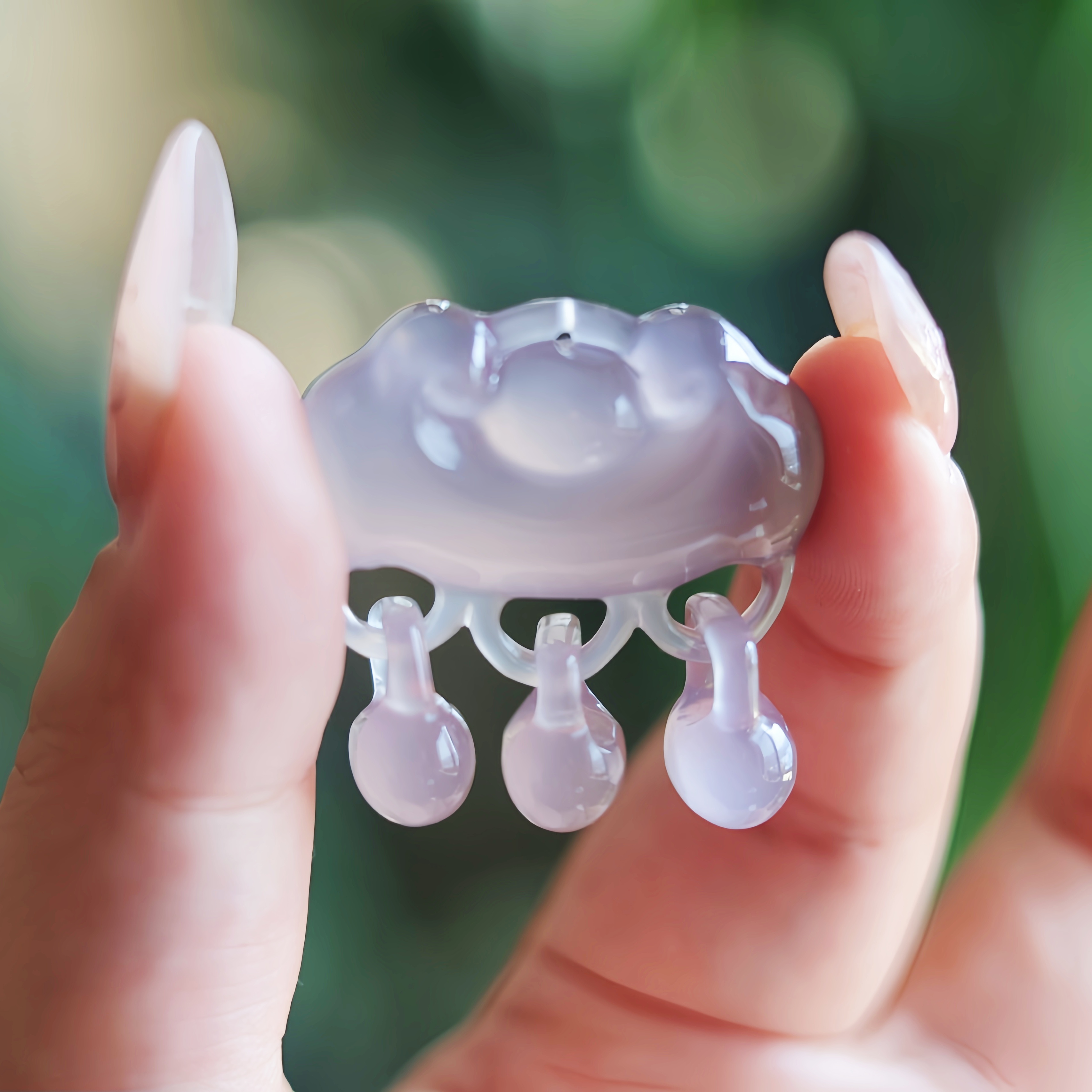 帝王紫祥云锁气质