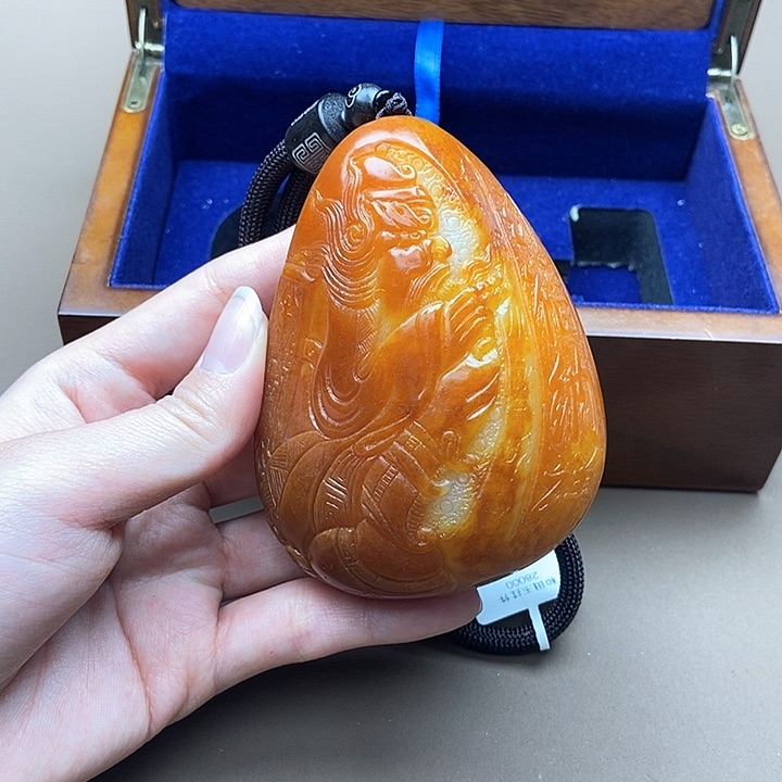 和田玉挂件未镶嵌N