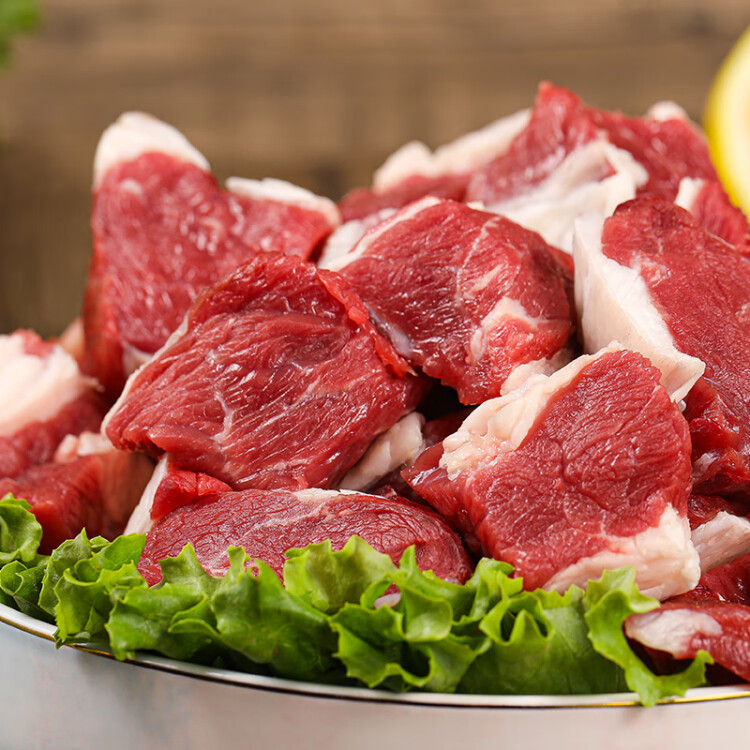 精选鲜嫩牛碎腩肥瘦相间适合红烧炖煮煲汤