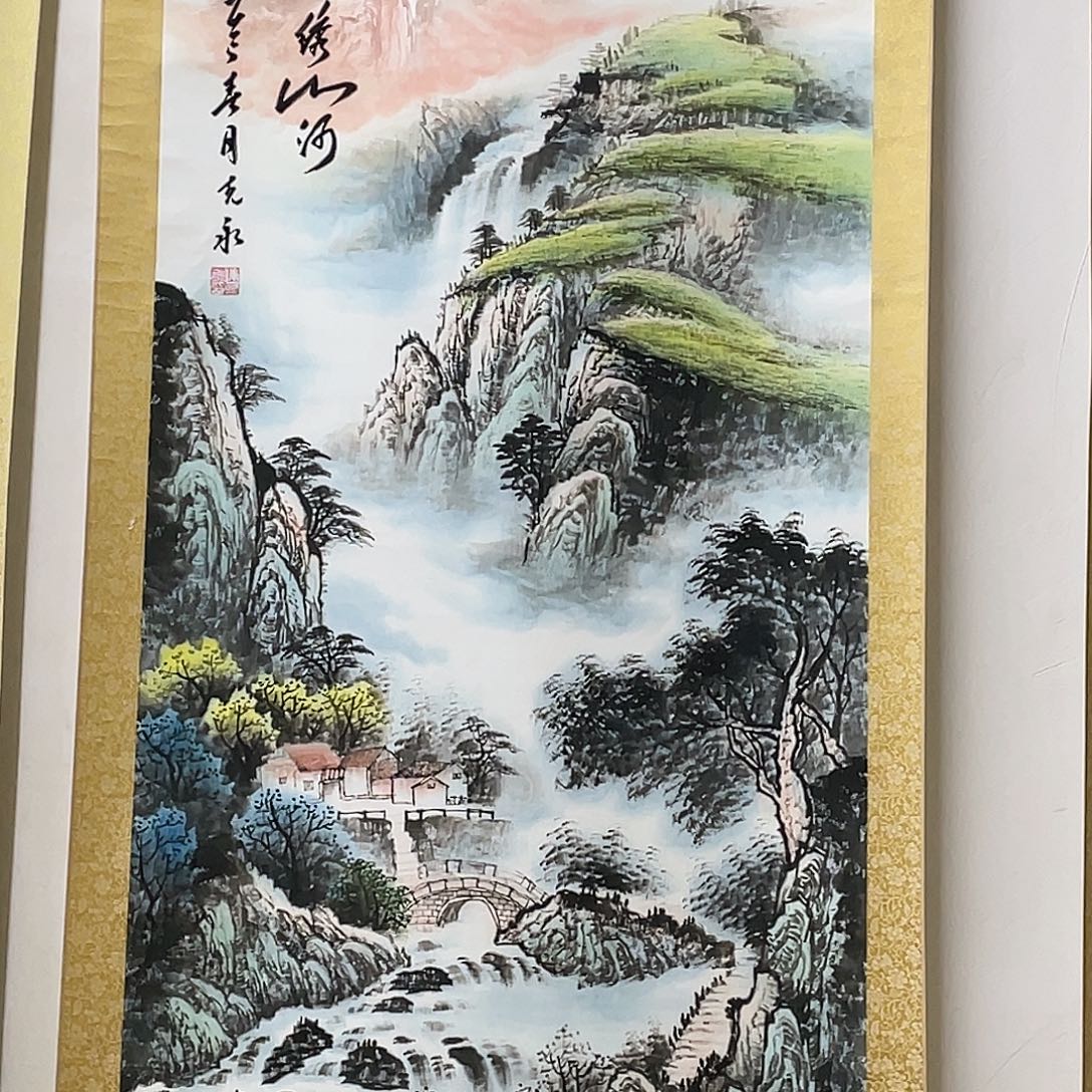 国画老师手笔手绘作品N