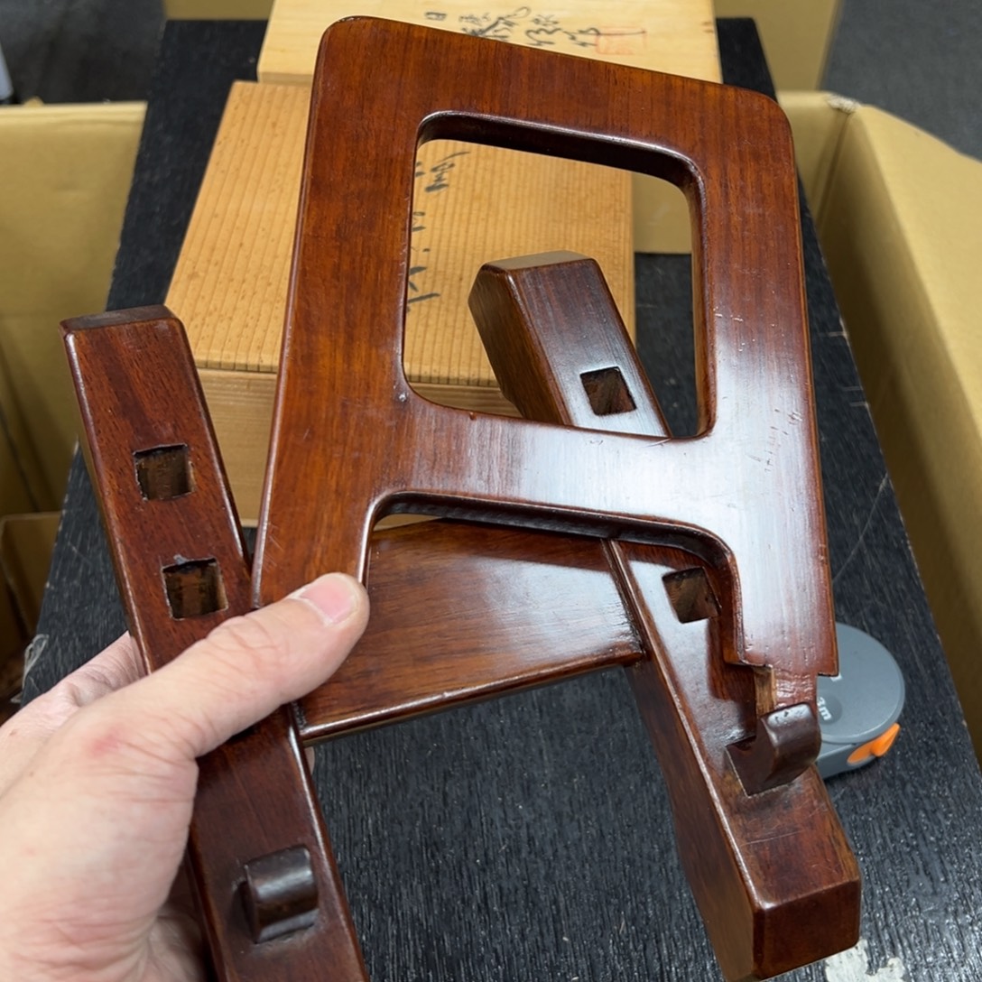 木日本中古工艺品摆件
