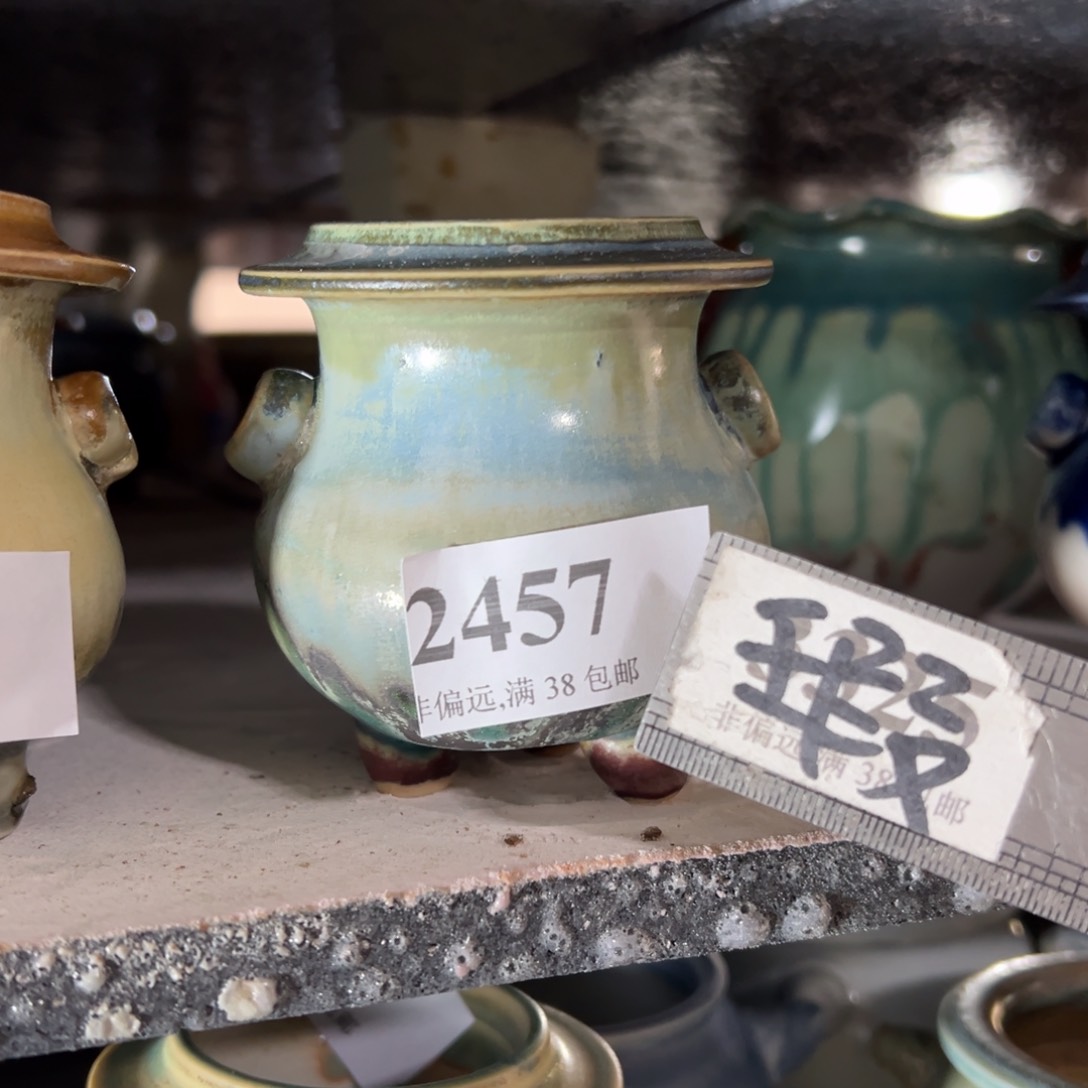 红陶景德镇手工花盆