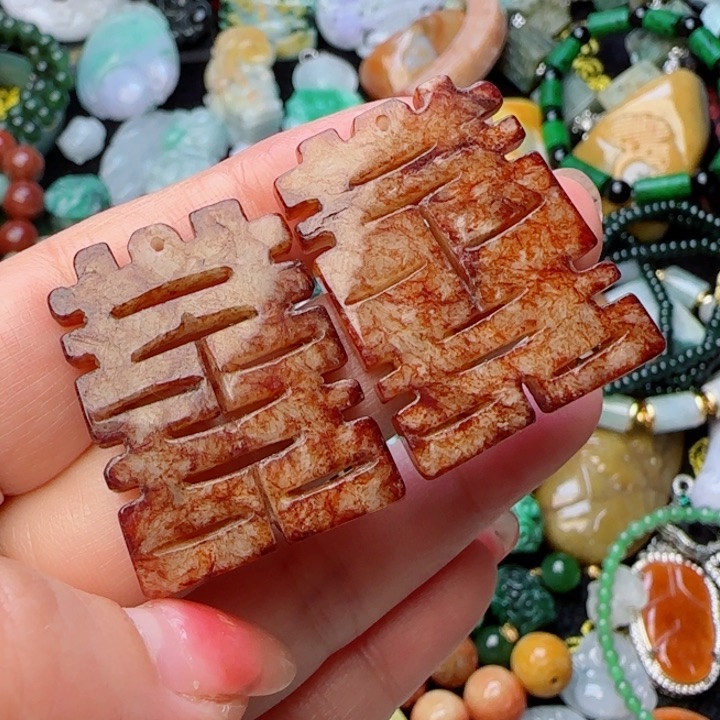 翡翠颈饰未镶嵌天然A货77