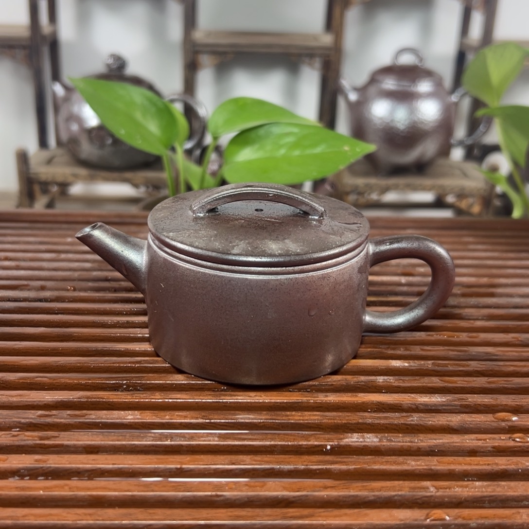 清***月陶观澜柴烧顺丰包邮