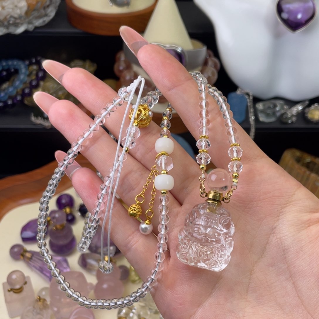 w***z未镶嵌颈饰水晶天然水晶吊坠436