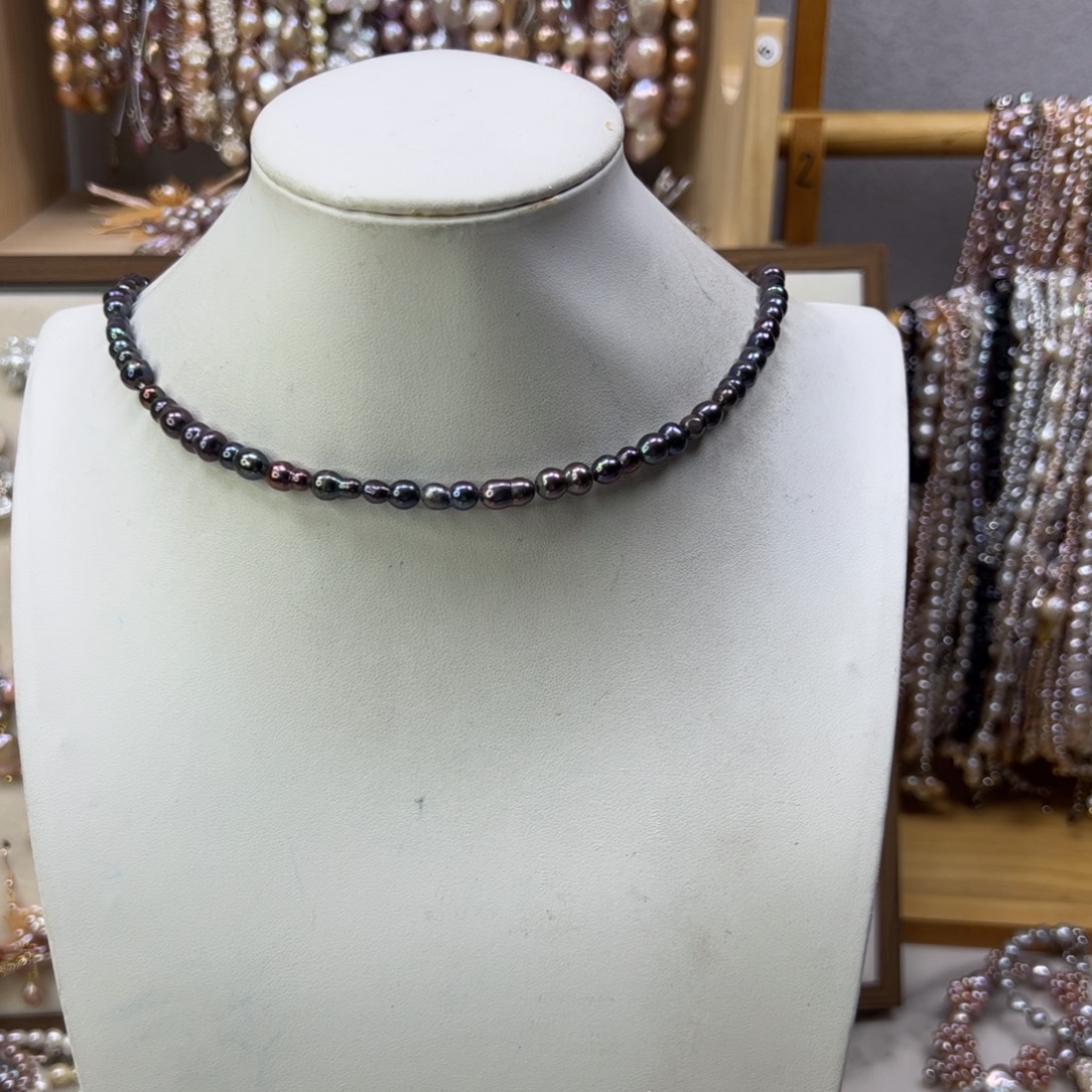 手绳合金淡水珍珠