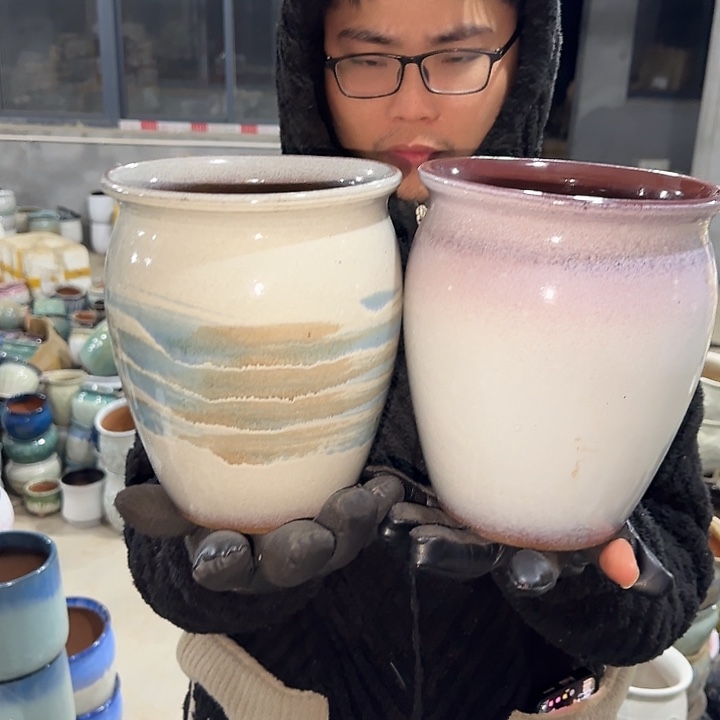 高度21口15啦啦花盆