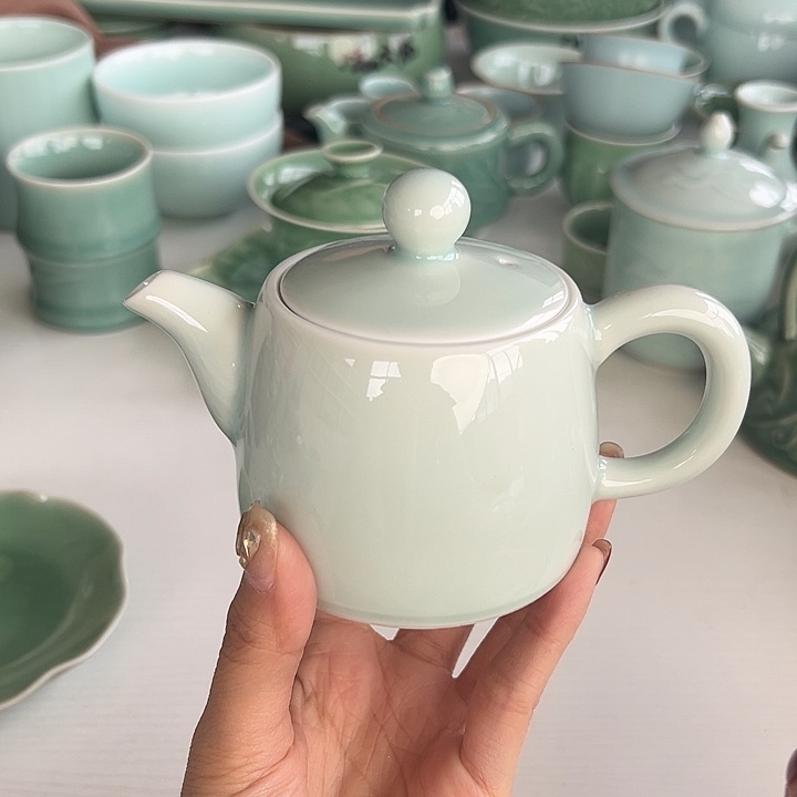 小米茶器龙泉青瓷