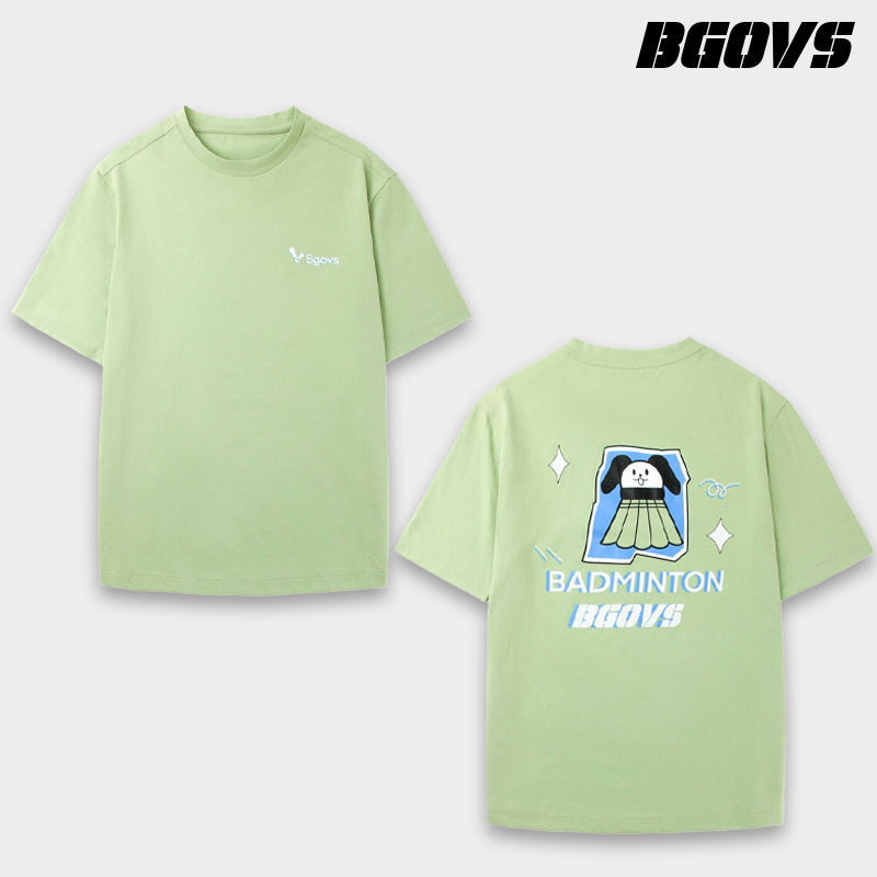 2025春夏新品韩国BGOVS羽毛球服男女同款速干运动吸汗短袖正品