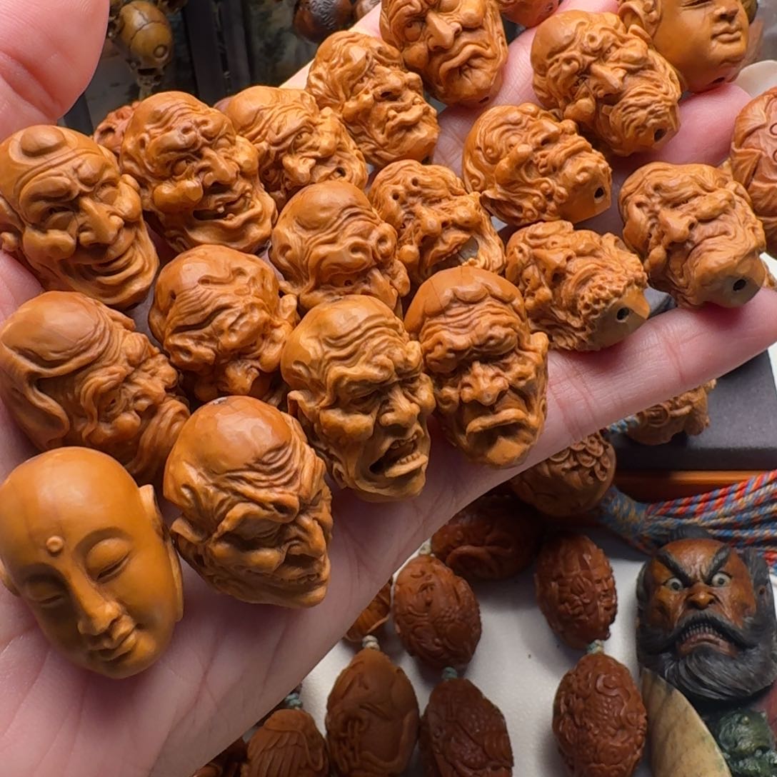 手串/手链橄榄核歪梵相罗汉2.0