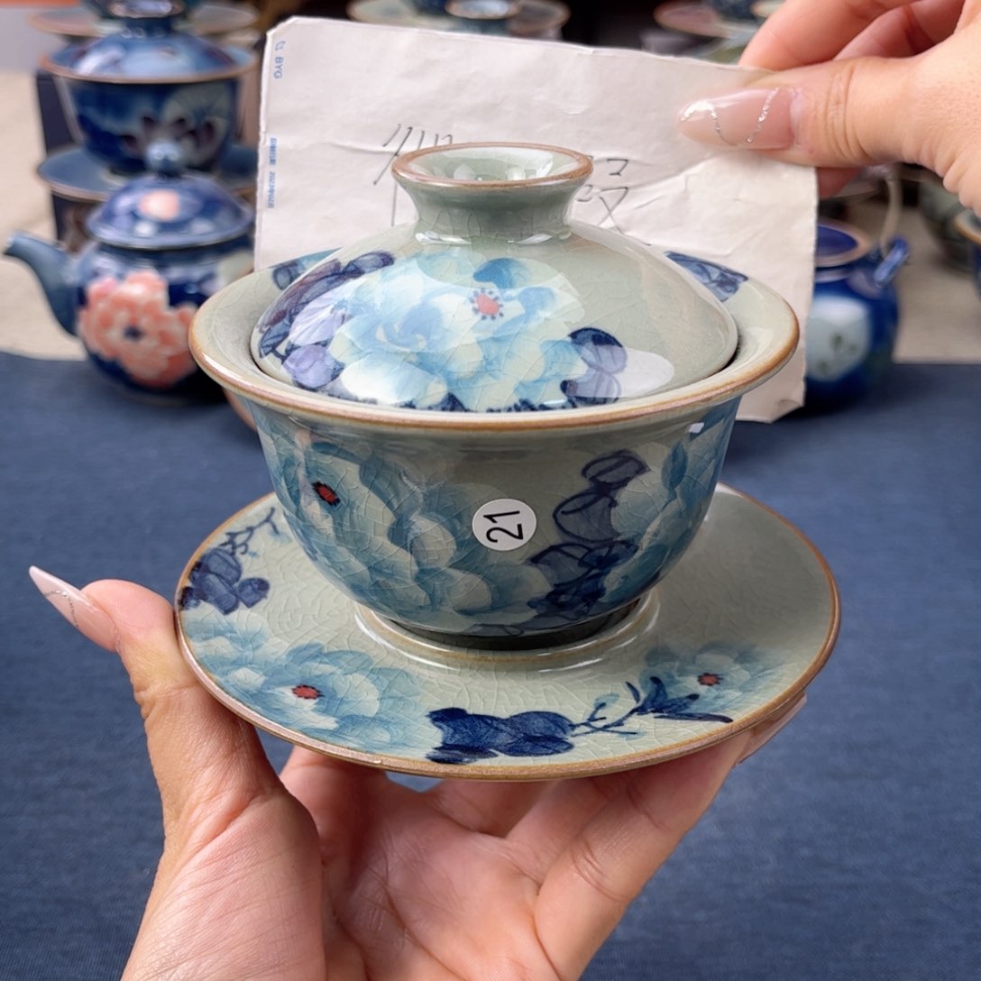 杯景德镇手绘手工茶具