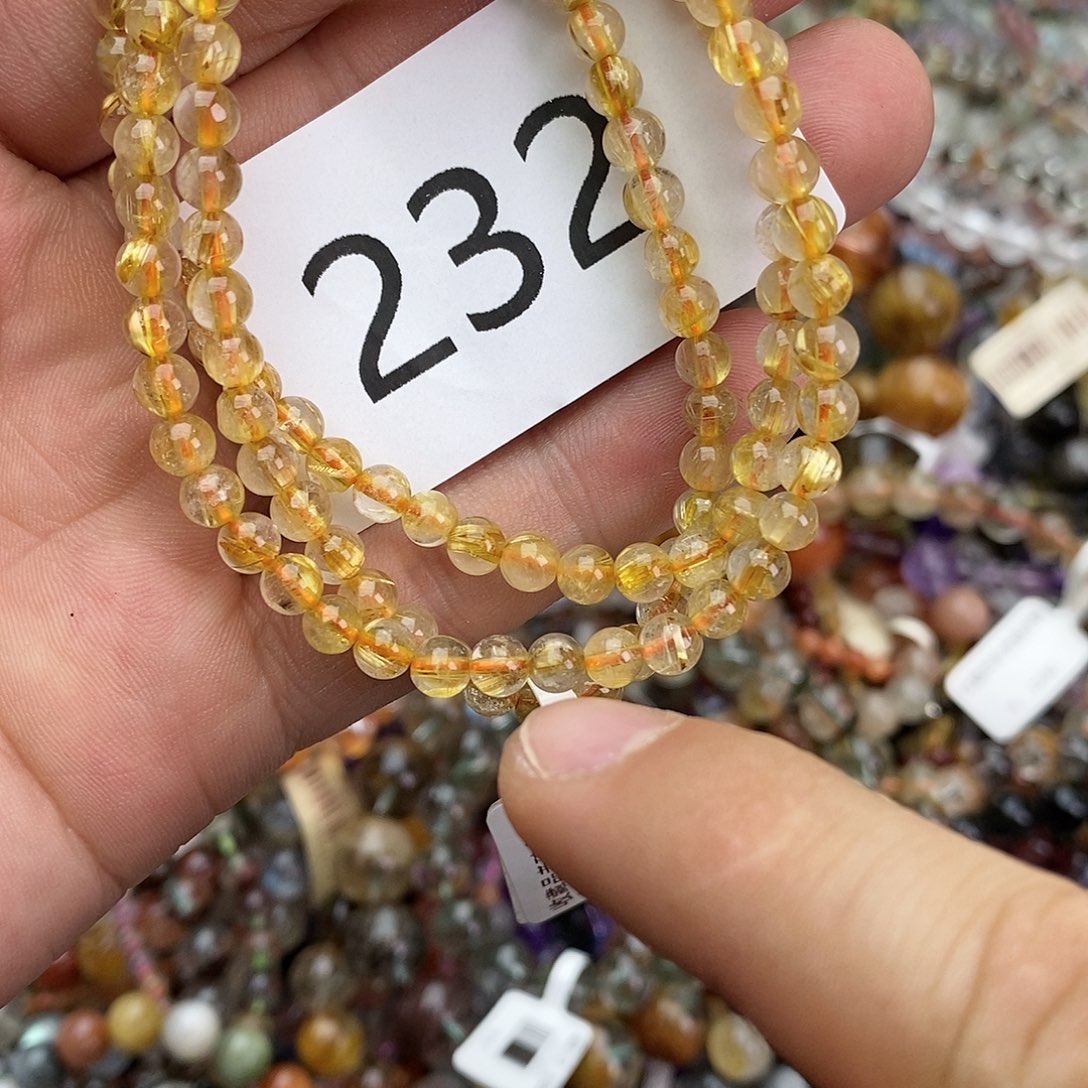 未镶嵌水晶手链手链