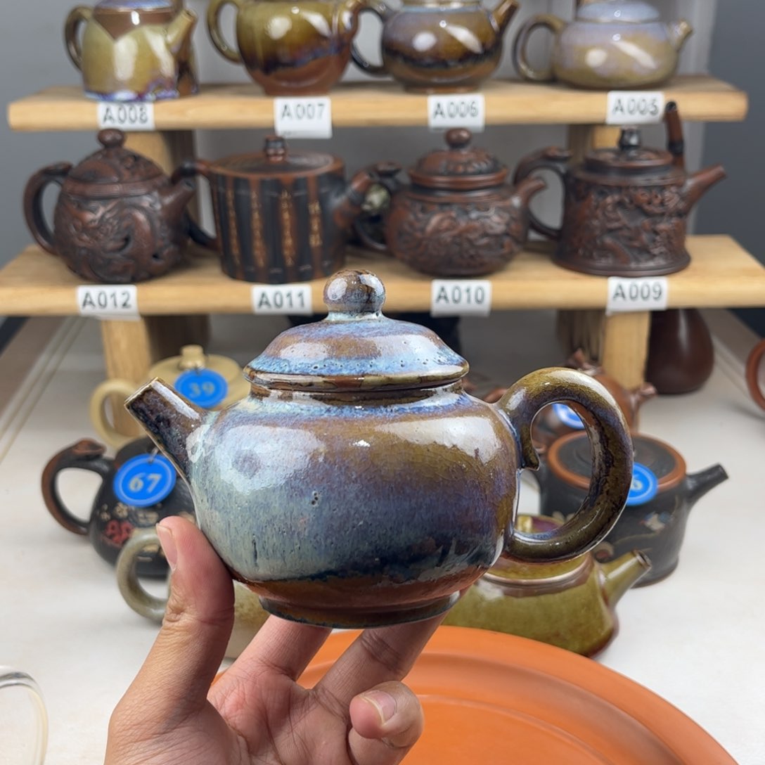 壶d****1建水紫陶老手艺人全手工制作