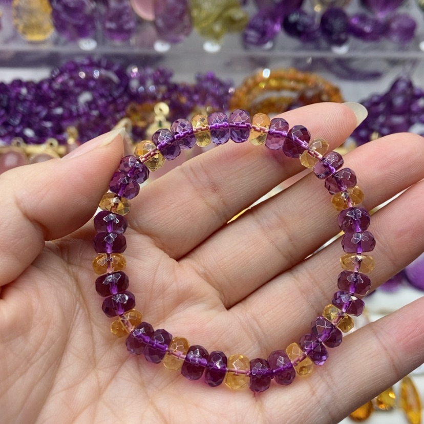 【闪购商品】水晶水晶手链未镶嵌