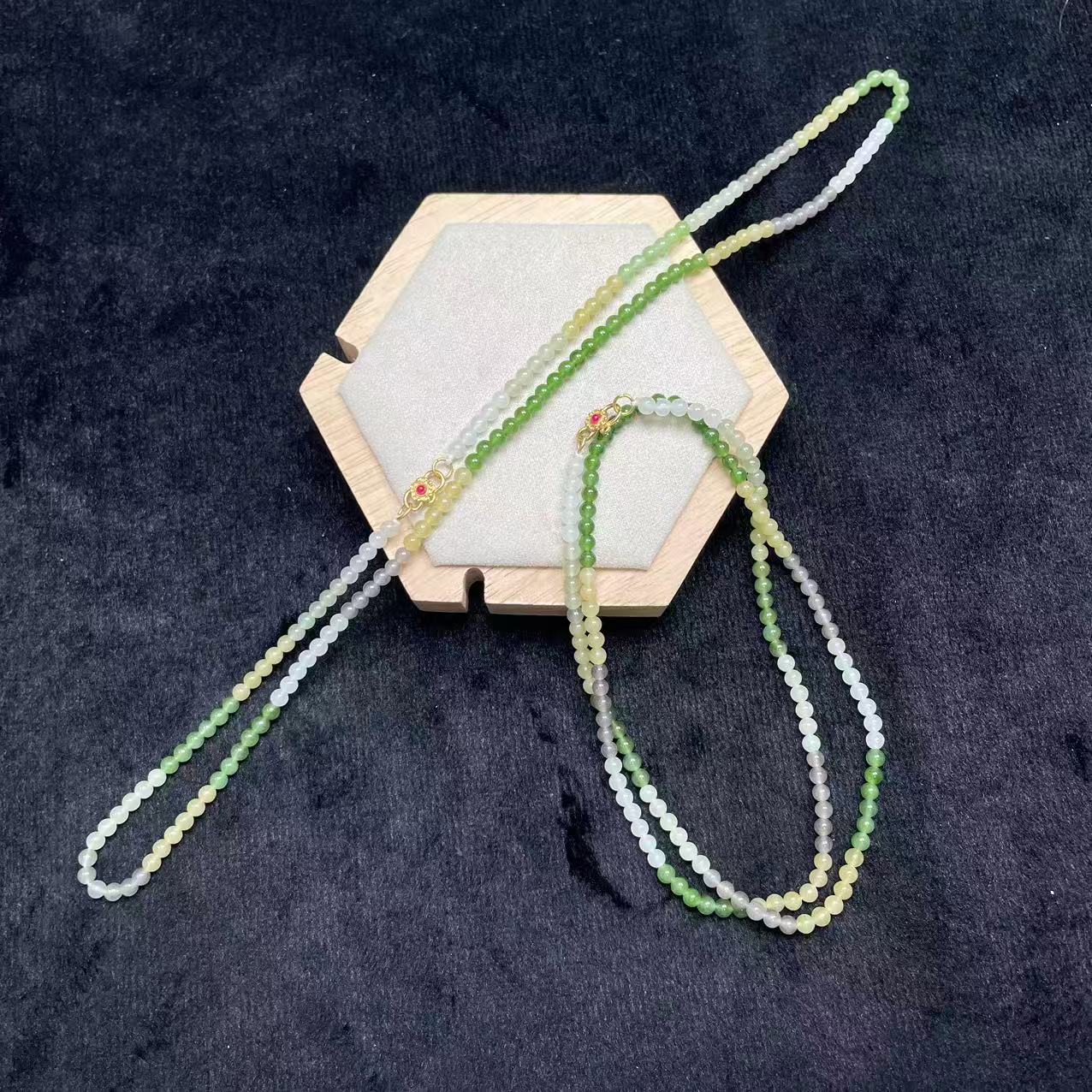 和田玉项链-879912T31-3A3-多样性/发其一