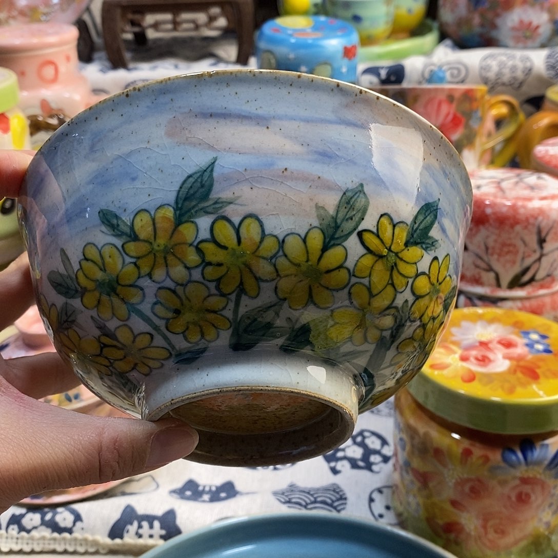 瓷片福利多多手绘陶瓷