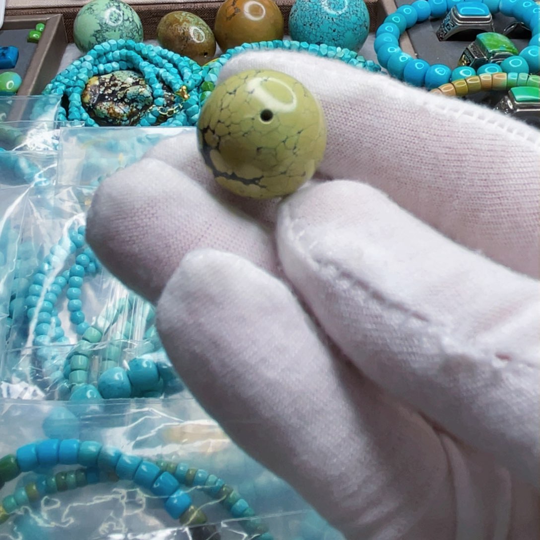 绿松石珠宝奇石未镶嵌