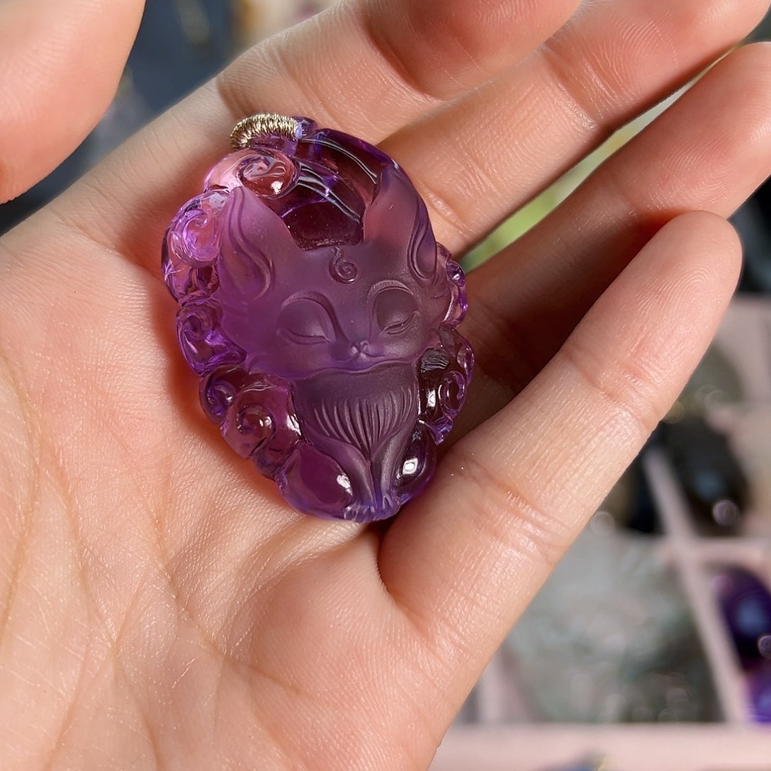 水晶颈饰未镶嵌韩**3水晶