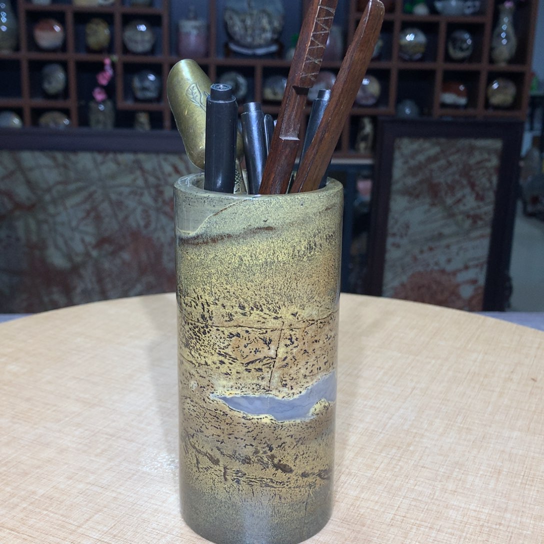 紫砂广西国画石，观赏收藏