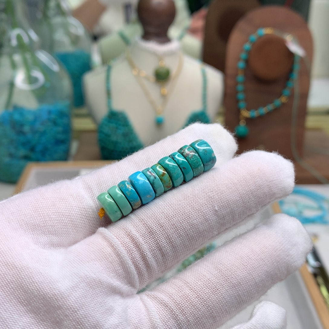 绿松石未镶嵌配饰