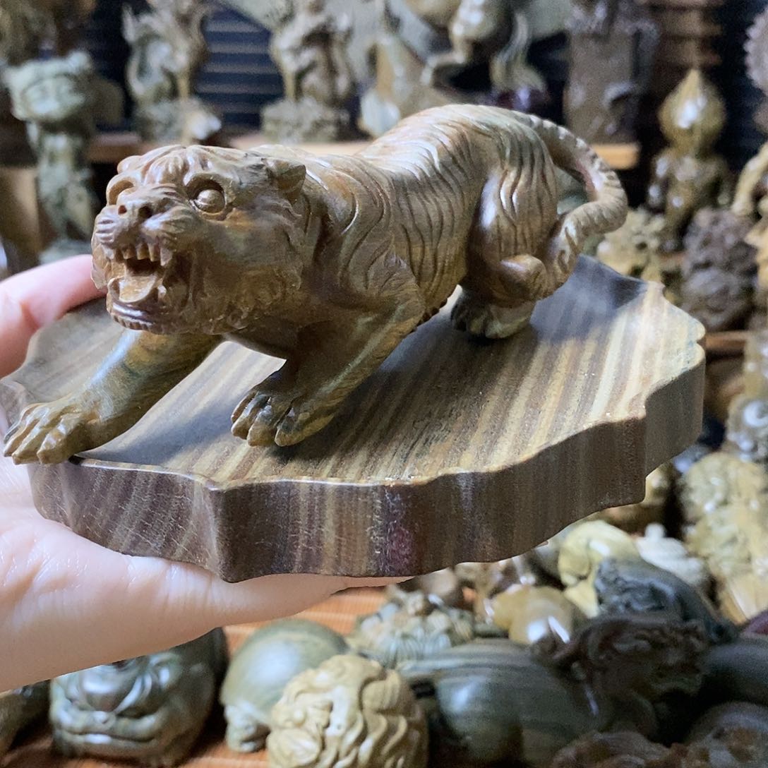 维腊木（绿檀）无事牌唐****3