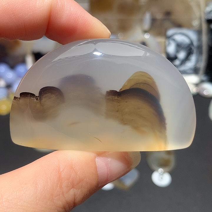 未镶嵌玛瑙/玉髓珠宝奇石