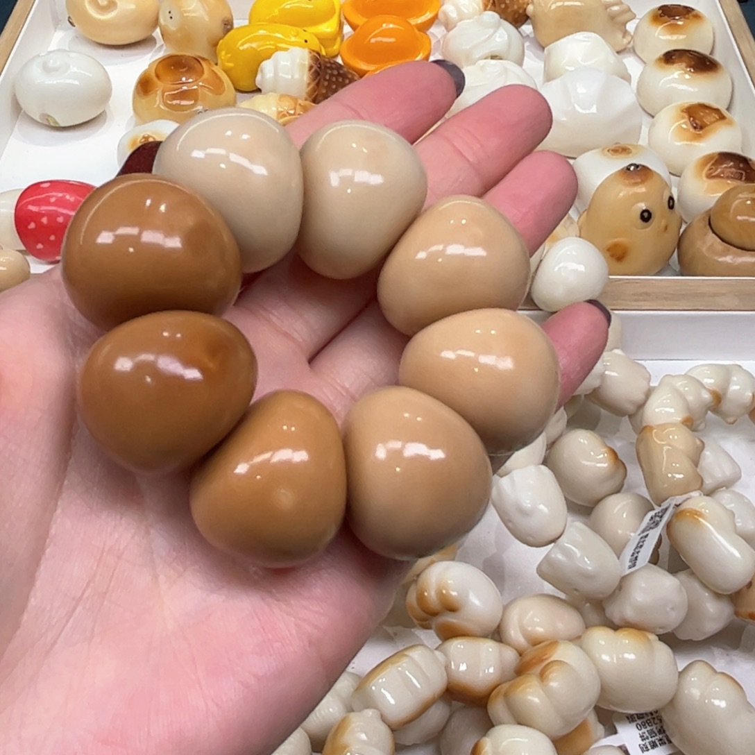 手串菩提根/象牙果9.8.10象牙果渐变山竹瑕