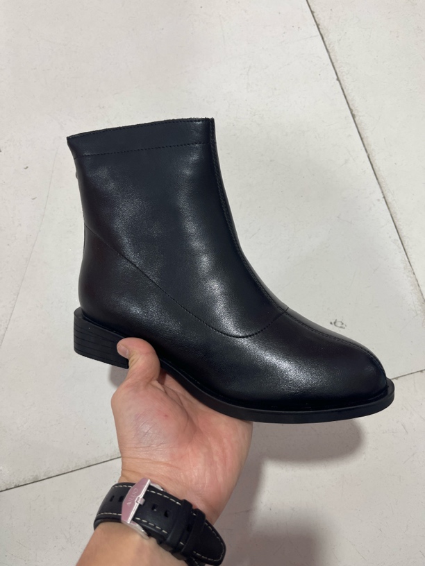 6040二层牛皮加棉短靴