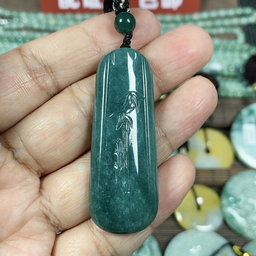 【闪购商品】翡翠颈饰未镶嵌玉吊坠翡翠玉节节高