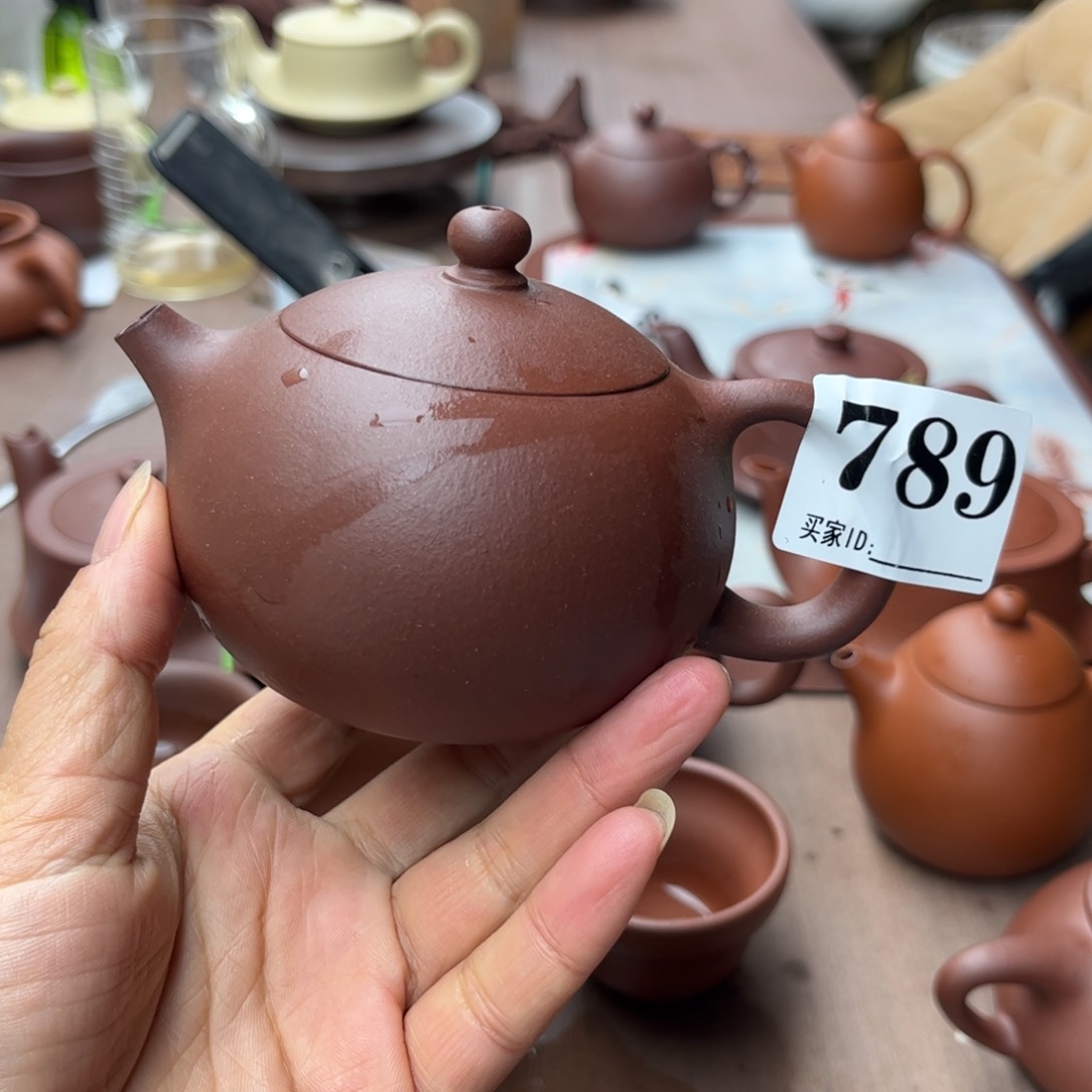 紫砂茶壶底槽清瑕疵170cc